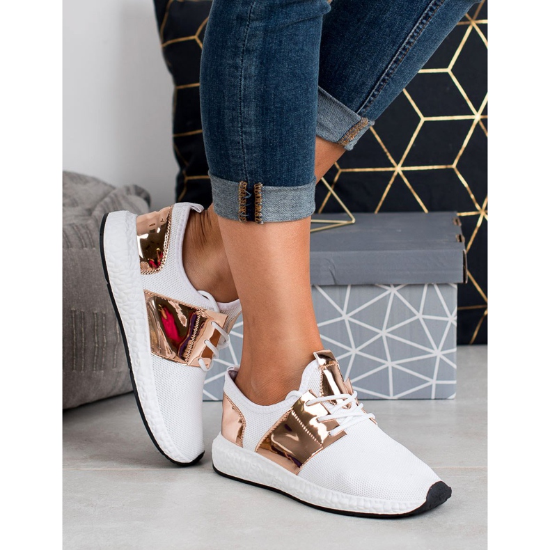 SHELOVET Módní sportovní obuv bílý 2