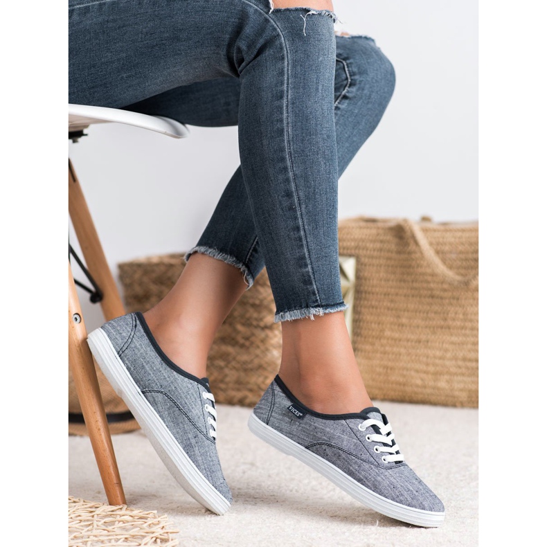 Textilní tenisky VICES modrý 1