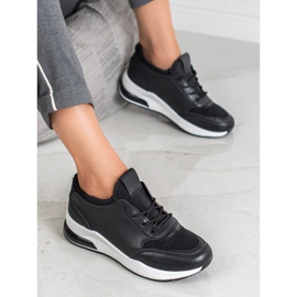 Ideal Shoes Dámská sportovní obuv černý 2