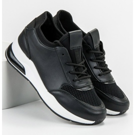 Ideal Shoes Dámská sportovní obuv černý 1