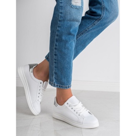 Jumex Módní sportovní obuv bílý 2