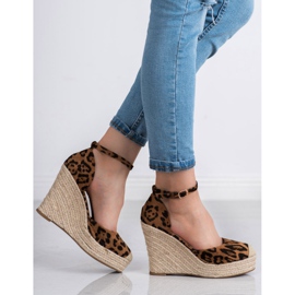 SHELOVET Čerpadla S Panetrkou hnědý 1