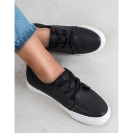 SHELOVET Černí brogues černá 1