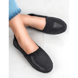 Filippo Černé kožené tenisky černý 1