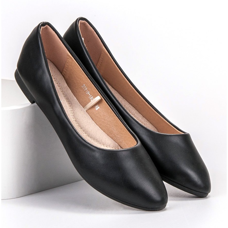 Klasické balerínky VINCEZA černá 1