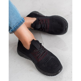 SHELOVET Prolamované sportovní boty černá 2