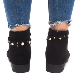 Teplé boty X-19 černé černý 2