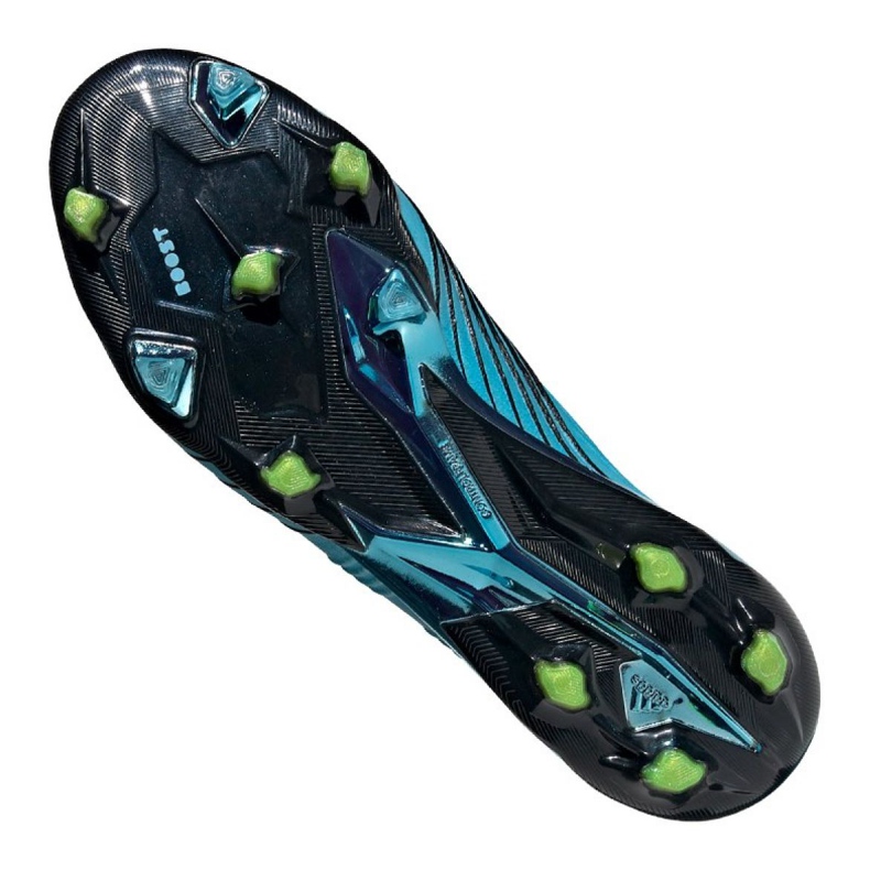 Kopačky Adidas Predator 19+ Fg M F35613 modrý modrý 2 Kopačky Adidas Predator 19+ Fg M F35613 modrý modrý 2