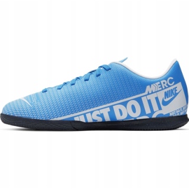 Kopačky Nike Mercurial Vapor 13 Club Ic Jr AT8169-414 modrý modrý 1