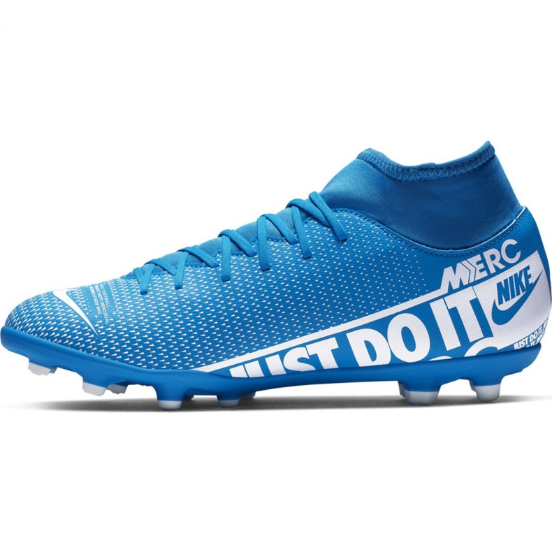 Kopačky Nike Mercurial Superfly 7 Club FG / MG M AT7949-414 modrý modrý 2