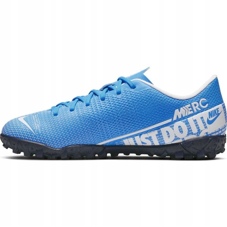 Kopačky Nike Mercurial Vapor 13 Academy Tf Jr AT8145 414 modré modrý modrý 2