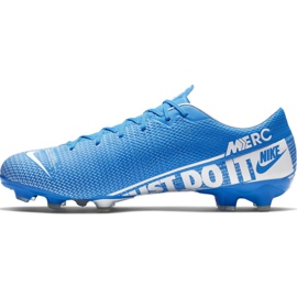 Kopačky Nike Mercurial Vapor 13 Academy FG / MG M AT5269-414 modrý modrý 2