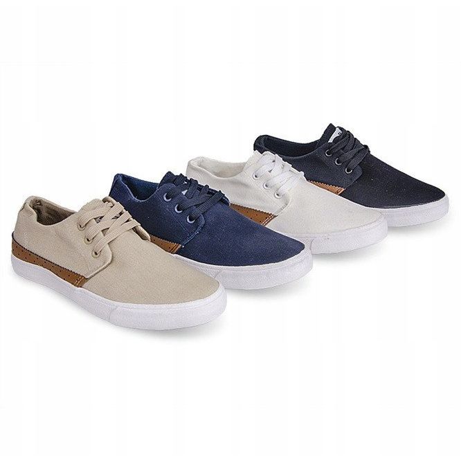 Příležitostné textilní tenisky Y010 Khaki vícebarevný 1 Příležitostné textilní tenisky Y010 Khaki vícebarevný 1