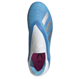 Kopačky Adidas X 19.3 Ll Fg Jr EF9114 modrý modrý 2