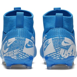 Kopačky Nike Mercurial Superfly 7 Academy FG / MG Jr AT8120 414 modré modrý modrý 2