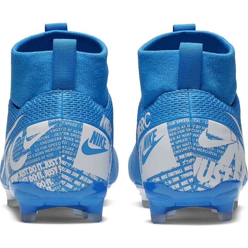 Kopačky Nike Mercurial Superfly 7 Academy FG / MG Jr AT8120 414 modré modrý modrý 2