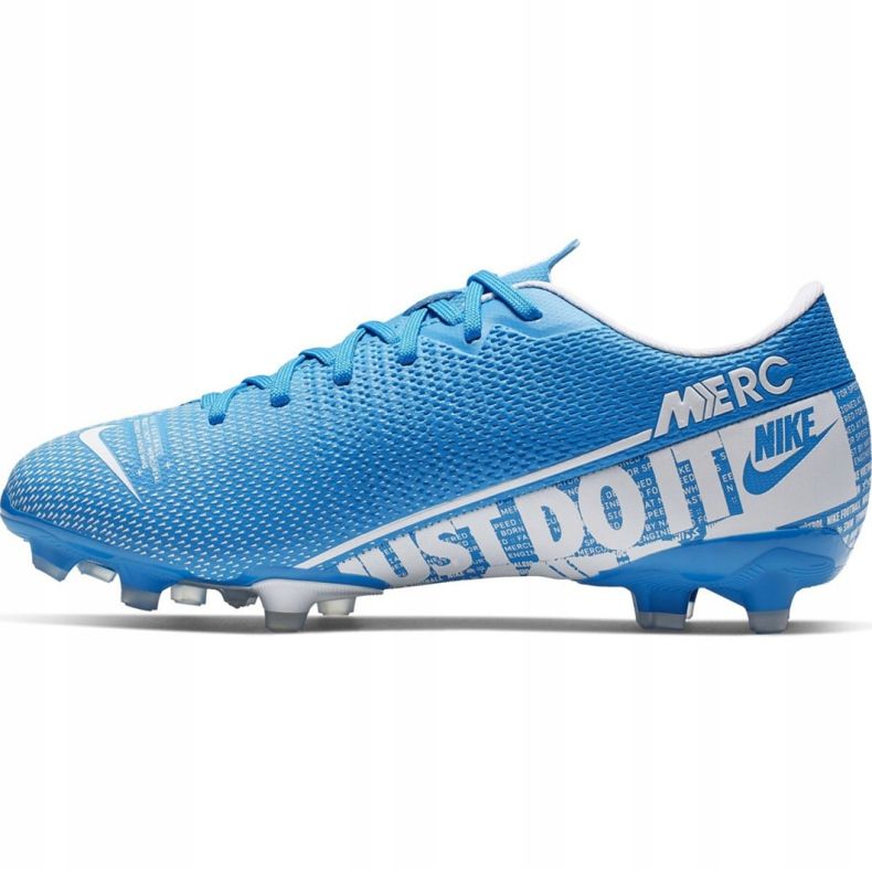 Kopačky Nike Mercurial Vapor 13 Academy FG / MG Jr AT8123 414 modré modrý modrý 2