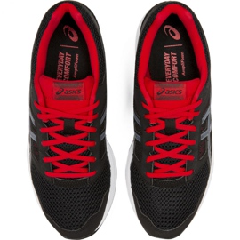 Asics Gel Contend 5 M 1011A256 005 černé červené boty černý 1
