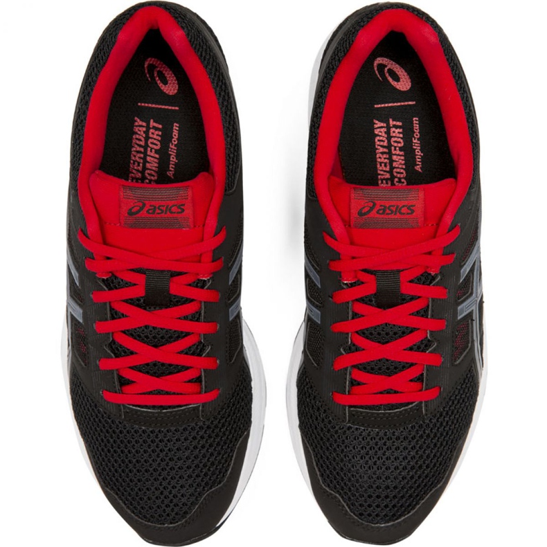 Asics Gel Contend 5 M 1011A256 005 černé červené boty černý 1
