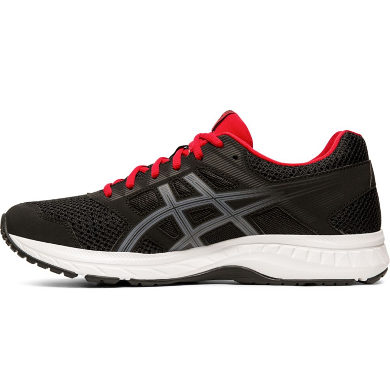 Asics Gel Contend 5 M 1011A256 005 černé červené boty černá 2