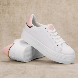 SHELOVET Módní sportovní obuv bílý 1