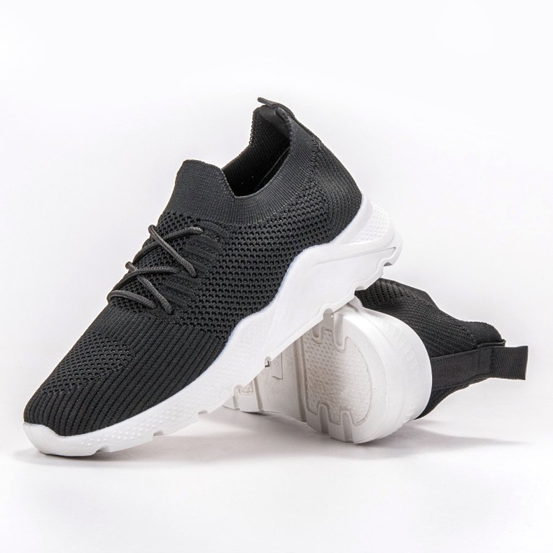 SHELOVET Nazouvací sportovní obuv černá 2