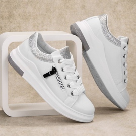 SHELOVET Módní sportovní obuv bílý 2