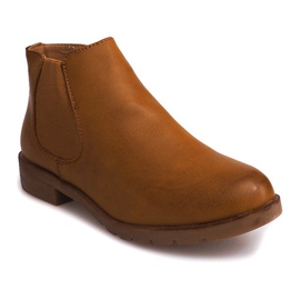 Boty Boty Jodhpur S elastickým 62011 Camel hnědý 1