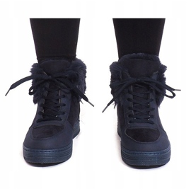 Dobře izolované boty R138 Navy Blue námořnická modrá 1