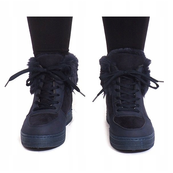 Dobře izolované boty R138 Navy Blue námořnická modrá 1