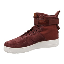 Boty Nike Air Force 1 Sf Mid M 917753-202 červený 1