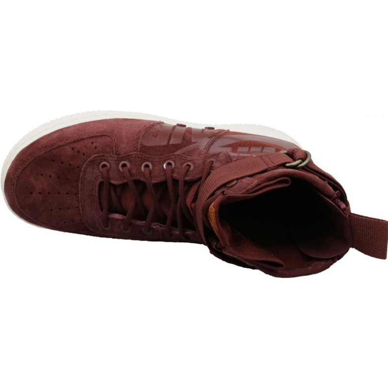 Boty Nike Air Force 1 Sf Mid M 917753-202 červený 2