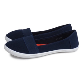 Nazouvací tenisky Slip On TL204 Navy Blue námořnická modř 1