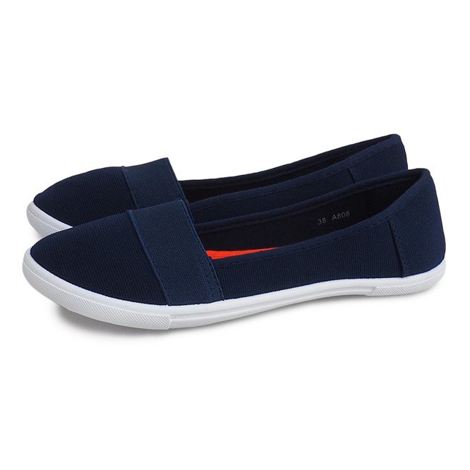 Nazouvací tenisky Slip On TL204 Navy Blue námořnická modř 1