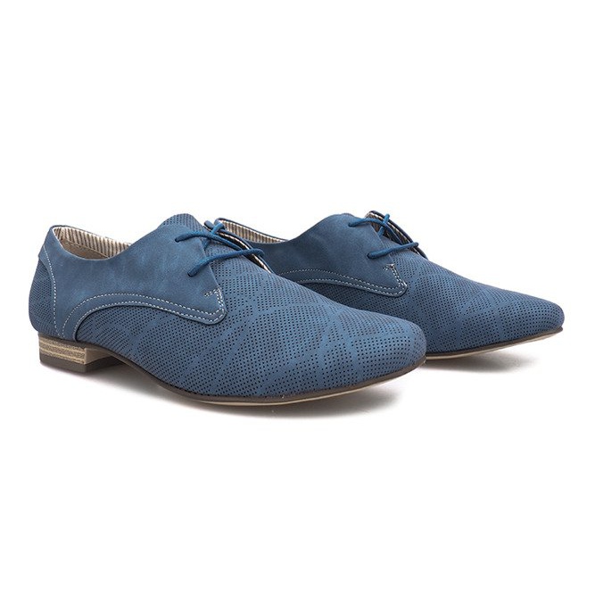 Simone's Blue Jazz Shoes modrý 1