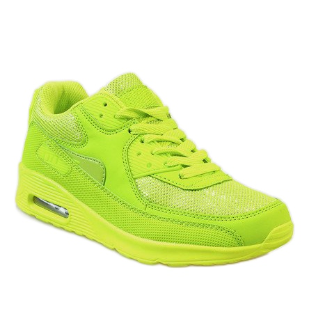 DN7-11 žlutá neonová sportovní obuv žluť 1