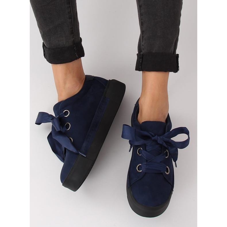Tmavě modré dámské tenisky 1018 Blue námořnická modř 2