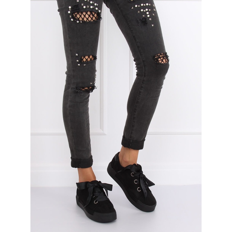 Černé dámské tenisky 1018 Black černá 1