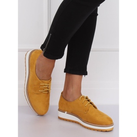 Žluté mokasíny pro ženy C-7225 Yellow žluť 2
