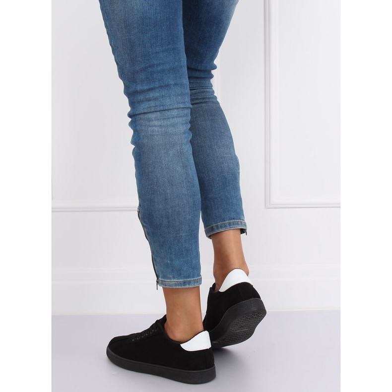 Černé dámské tenisky LX-9857 Black černý 1