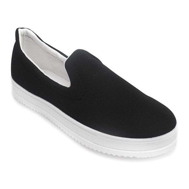 Tenisky Slip On M011 černé černý 1