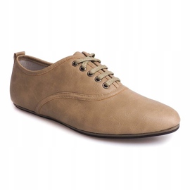 Elegantní jazzové boty 8312 béžové béžový 1