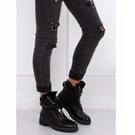 Černé vojenské boty NC821 černé černá 2