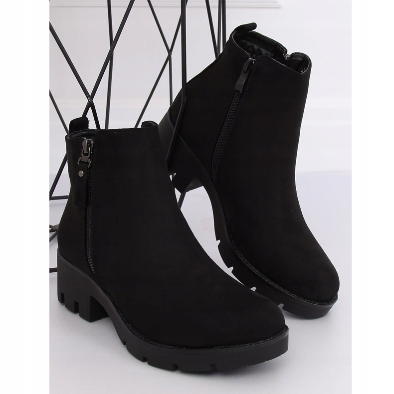 Černé boty Jodhpur NC832 Black černý 2