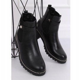 Černé dámské kozačky Jodhpur NC886 Black černý 1