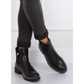 Černé dámské kozačky Jodhpur NC886 Black černý 2