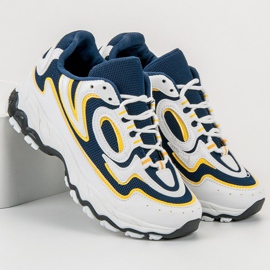 Kayla Dámská sportovní obuv bílý modrý 2