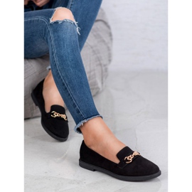 SHELOVET Suede Lords černá 1