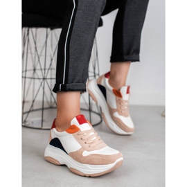 SDS Lehké tenisky hnědý vícebarevný 1