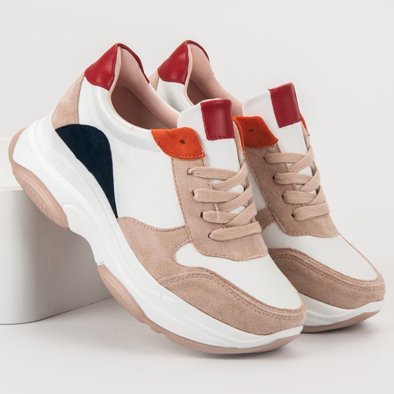 SDS Lehké tenisky hnědý vícebarevný 2